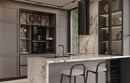 Заказать кухню Кухонный гарнитур Луна в Кургане